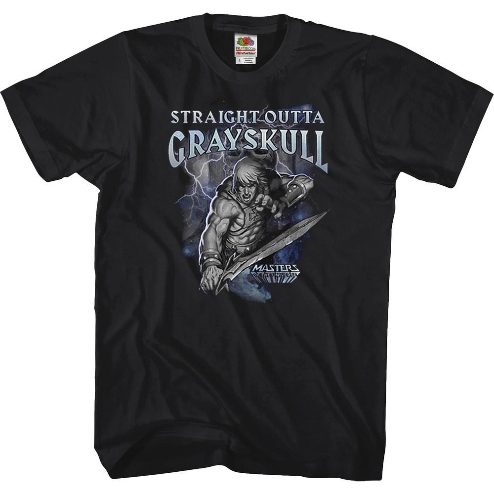 Straight Outta Grayskull Masters Of The Universe Tshirt